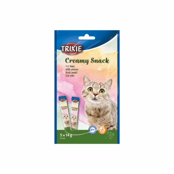 Trixie Creamy Snacks with Chicken (5 × 14 g sachets)